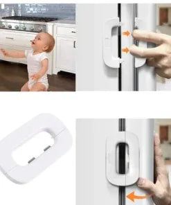 2 Pcs Multifunctional Fridge Door Lock